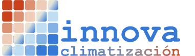 Logo Innova Climatización Aire Acondicionado, Calderas en Madrid Villaverde y Getafe